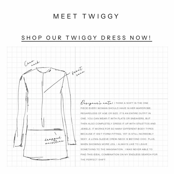 Classic Six Twiggy Long Sleeve Navy Dress | Size 8 - Picture 3 of 4